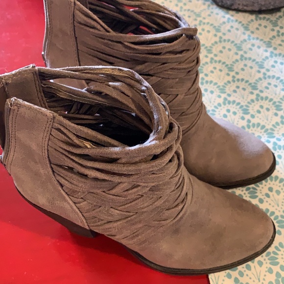 Tan Booties - Picture 2 of 2